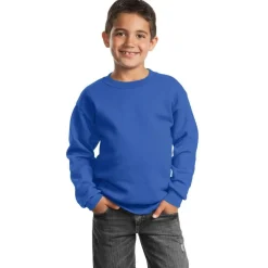Port & Company® Youth Core Fleece Crewneck Sweatshirt