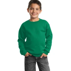 Port & Company® Youth Core Fleece Crewneck Sweatshirt