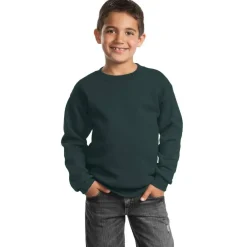 Port & Company® Youth Core Fleece Crewneck Sweatshirt