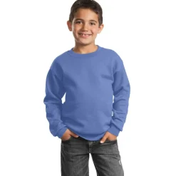 Port & Company® Youth Core Fleece Crewneck Sweatshirt