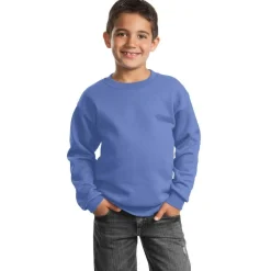 Port & Company® Youth Core Fleece Crewneck Sweatshirt
