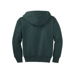 Port & Company® Youth Core Fleece Full-Zip Hooded Sweatshirt