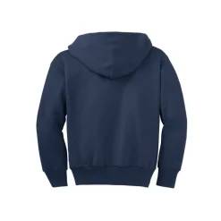 Port & Company® Youth Core Fleece Full-Zip Hooded Sweatshirt
