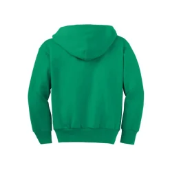 Port & Company® Youth Core Fleece Full-Zip Hooded Sweatshirt