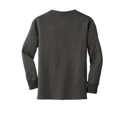 Port & Company® Youth Long Sleeve Core Cotton T-Shirt