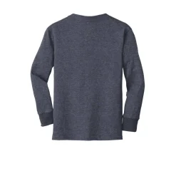Port & Company® Youth Long Sleeve Core Cotton T-Shirt
