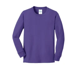Port & Company® Youth Long Sleeve Core Cotton T-Shirt