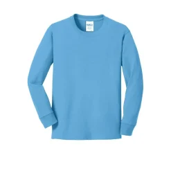 Port & Company® Youth Long Sleeve Core Cotton T-Shirt