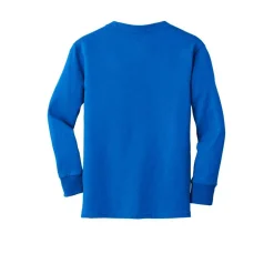 Port & Company® Youth Long Sleeve Core Cotton T-Shirt