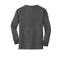 Port & Company® Youth Long Sleeve Core Cotton T-Shirt