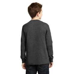 Port & Company® Youth Long Sleeve Core Cotton T-Shirt
