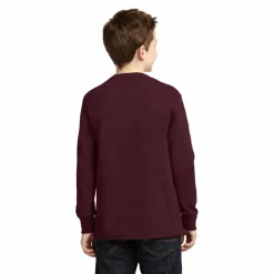 Port & Company® Youth Long Sleeve Core Cotton T-Shirt