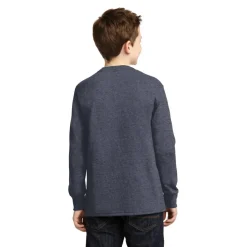 Port & Company® Youth Long Sleeve Core Cotton T-Shirt