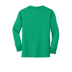 Port & Company® Youth Long Sleeve Core Cotton T-Shirt