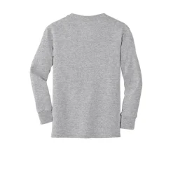 Port & Company® Youth Long Sleeve Core Cotton T-Shirt