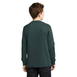 Port & Company® Youth Long Sleeve Core Cotton T-Shirt