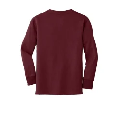 Port & Company® Youth Long Sleeve Core Cotton T-Shirt