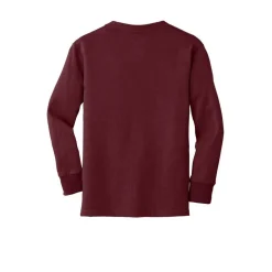 Port & Company® Youth Long Sleeve Core Cotton T-Shirt