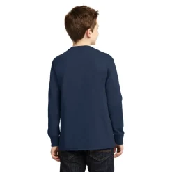 Port & Company® Youth Long Sleeve Core Cotton T-Shirt