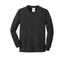 Port & Company® Youth Long Sleeve Core Cotton T-Shirt