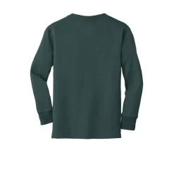 Port & Company® Youth Long Sleeve Core Cotton T-Shirt