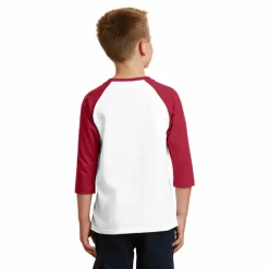 Port & Company Youth Raglan Tee