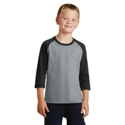 Port & Company Youth Raglan Tee