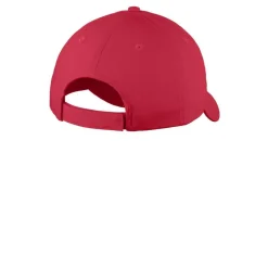 Port & Company® Youth Six-Panel Unstructured Twill Cap