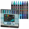 POSCA Cool Colors PC-5M Paint Marker Set