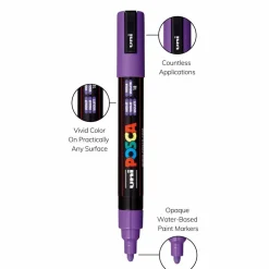 POSCA® PC5M Color Shades Medium Bullet Tip Paint Markers