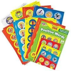 Positive Words Scratch ’n Sniff Stinky Stickers® Variety Pack – 300 Count Scented Reward Stickers