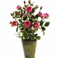 14" Potted French Rose Garden