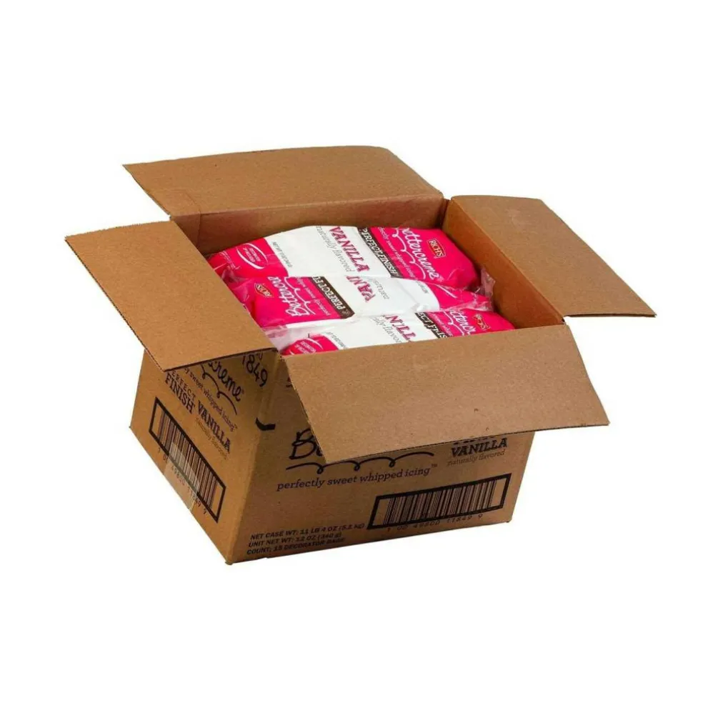 0.75 Pound Rich's Whipped Vanilla Bettercreme Icing Light and Creamy 15 Per Case