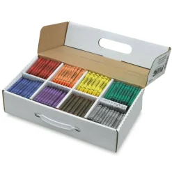 Prang Crayons - Pkg of 800, 8 Colors