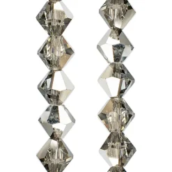 Preciosa Glass Crystal Bicone Beads, 6mm by Bead Landing™