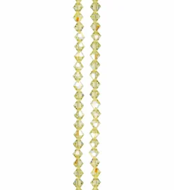 Preciosa Glass Crystal Bicone Beads, 6mm by Bead Landing™