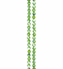 Preciosa Glass Crystal Bicone Beads, 6mm by Bead Landing™