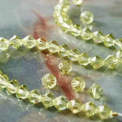 Preciosa Glass Crystal Bicone Beads, 6mm by Bead Landing™