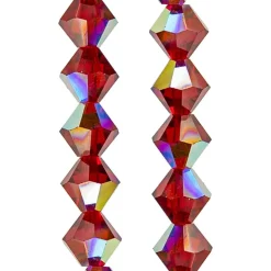 Preciosa Glass Crystal Bicone Beads, 6mm by Bead Landing™