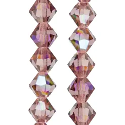 Preciosa Glass Crystal Bicone Beads, 6mm by Bead Landing™