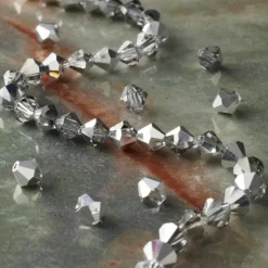 Preciosa Glass Crystal Bicone Beads, 6mm by Bead Landing™