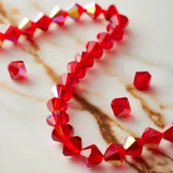Preciosa Glass Crystal Bicone Beads, 8mm by Bead Landing™