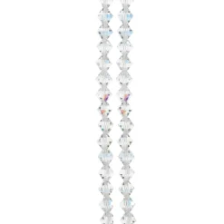 Preciosa Glass Crystal Bicone Beads, 8mm by Bead Landing™