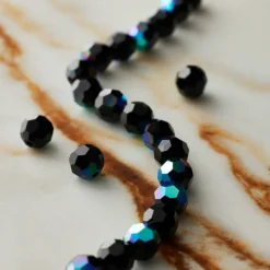 Preciosa Glass Crystal Round Beads, 6mm by Bead Landing™