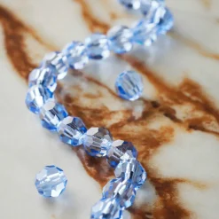 Preciosa Glass Crystal Round Beads, 6mm by Bead Landing™