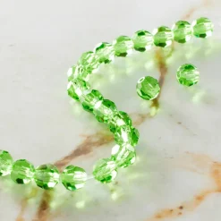 Preciosa Glass Crystal Round Beads, 6mm by Bead Landing™