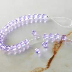 Preciosa Glass Crystal Round Beads, 4mm by Bead Landing™