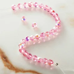 Preciosa Glass Crystal Round Beads, 4mm by Bead Landing™