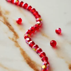 Preciosa Glass Crystal Round Beads, 4mm by Bead Landing™