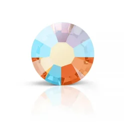 Preciosa MAXIMA SS20 Aurora Borealis Flatback Czech Crystals, 144ct.